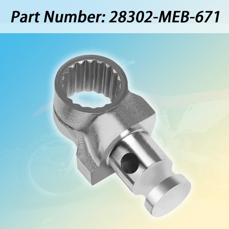 Ciuouient Kick Start Joint Knuckle, Kick Starter Lever Joint Arm Compatible with Honda CRF450R 2002-2005, CRF450X 05-17 Replacement Part (Replace #28302-MEB-671) - Image 4
